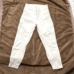 Lululemon white leggings size 8